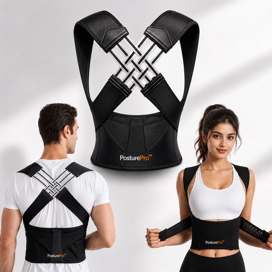 PosturePro™ Back & Shoulder Corrector | Instant Posture Support & Pain Relief